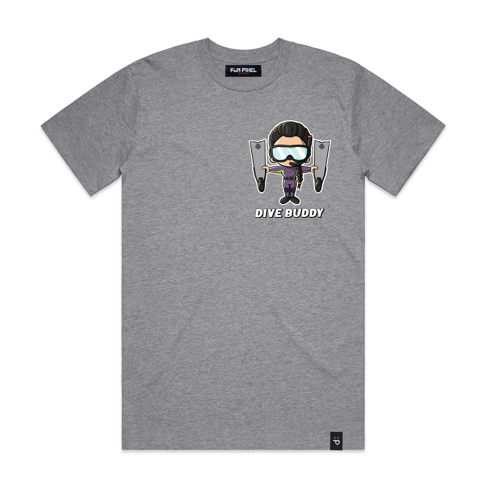 IAM Dive Buddy - Women's Tee – Fun Pixel Studio
