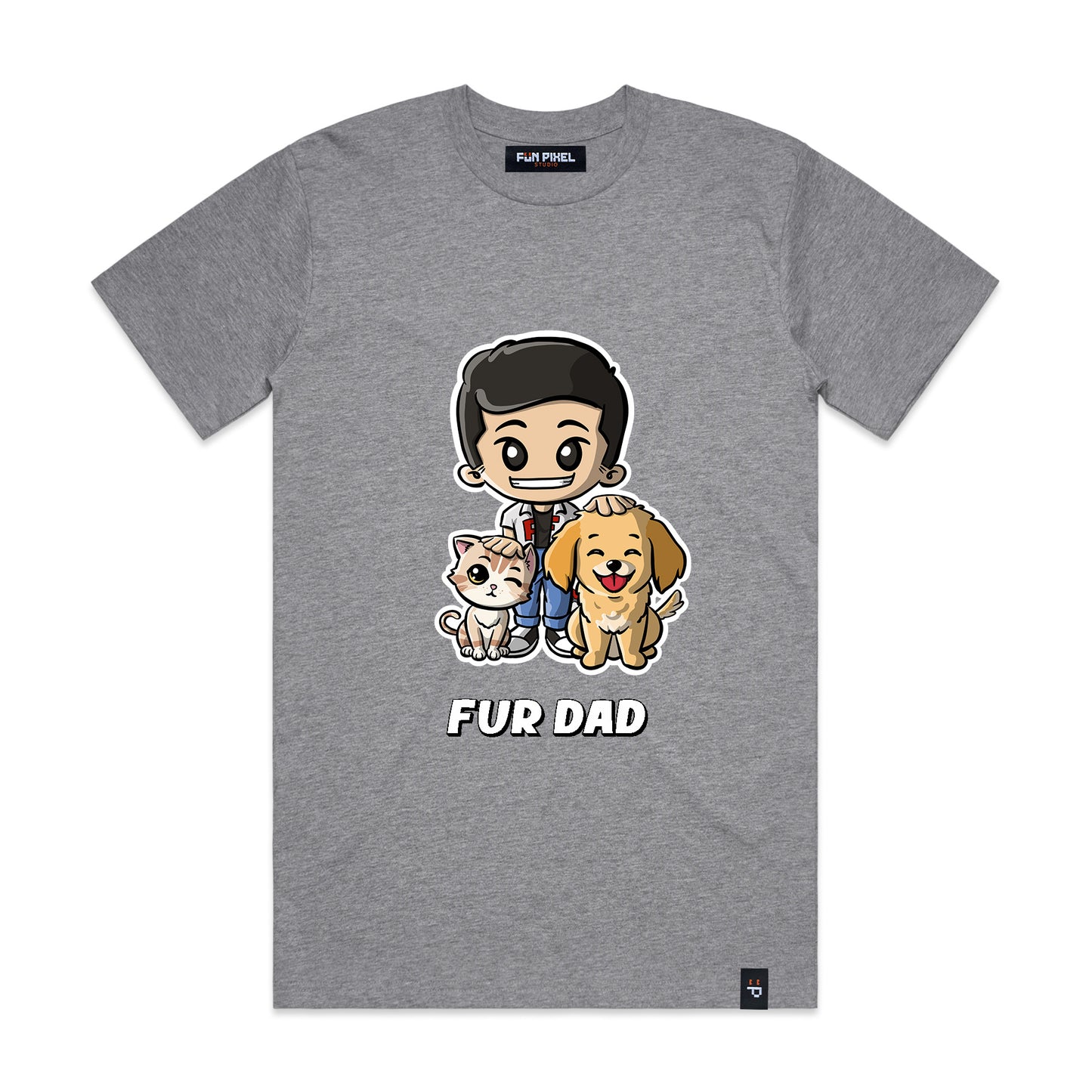 IAM Fur Dad - Men's Tee